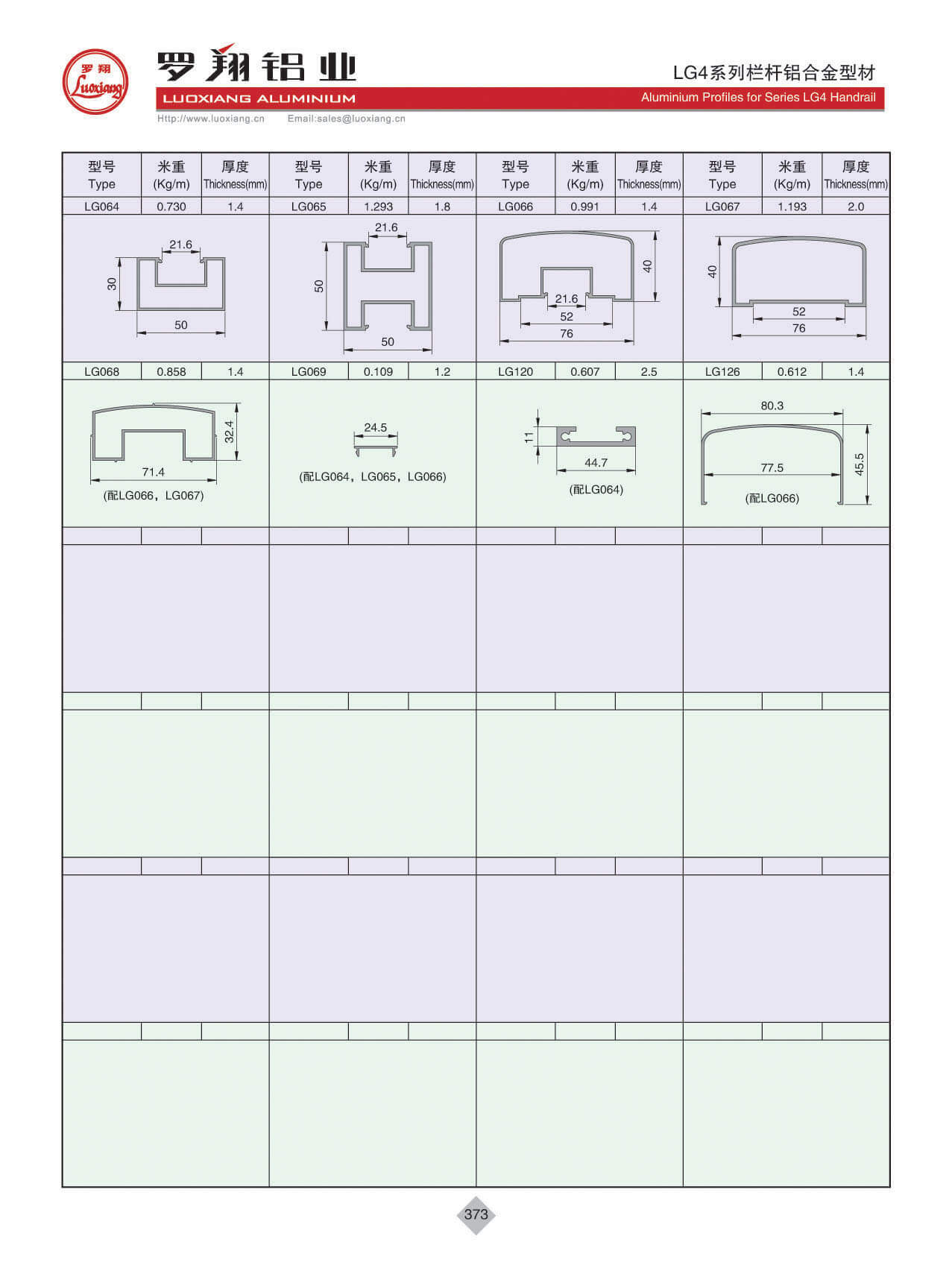 LG4系列欄桿